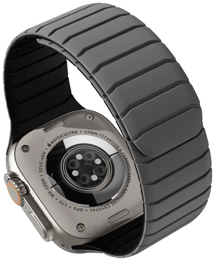 Buddi Fuse Magnetic Apple Watch Bandje 1-11/SE/Ultra 49/46/45/44MM Grijs afbeelding 17