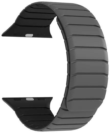 Buddi Fuse Magnetic Apple Watch Bandje 1-11/SE/Ultra 49/46/45/44MM Grijs afbeelding 13