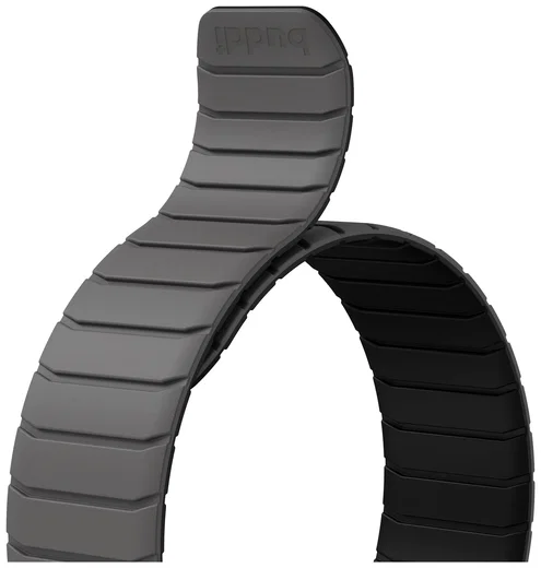Buddi Fuse Magnetic Apple Watch Bandje 1-11/SE/Ultra 49/46/45/44MM Grijs afbeelding 11