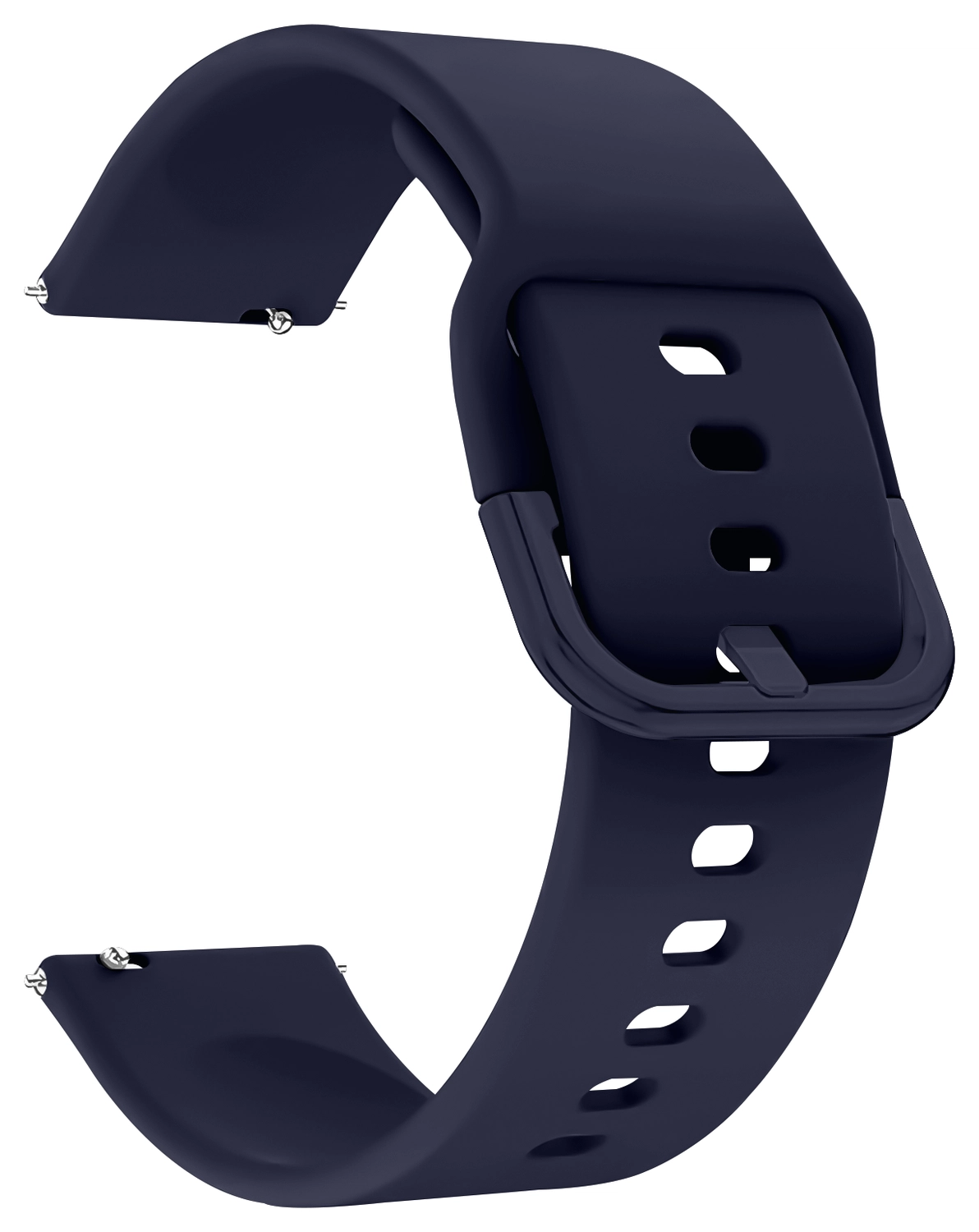 SBG Universeel Smartwatch / Horloge Bandje - Siliconen - 20MM - Midnight Blue afbeelding 7