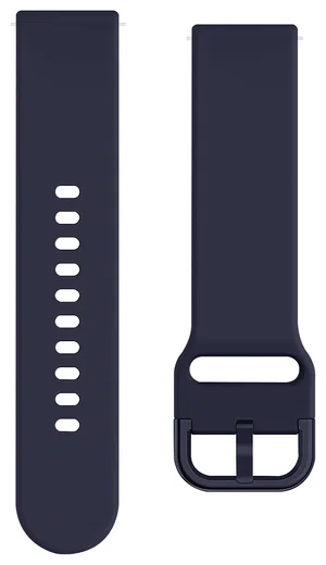 SBG Universeel Smartwatch / Horloge Bandje - Siliconen - 20MM - Midnight Blue afbeelding 8