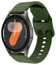 SBG Universeel Smartwatch / Horloge Bandje - Siliconen - 20MM - Groen afbeelding