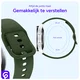 SBG Universeel Smartwatch / Horloge Bandje - Siliconen - 20MM - Groen afbeelding 2