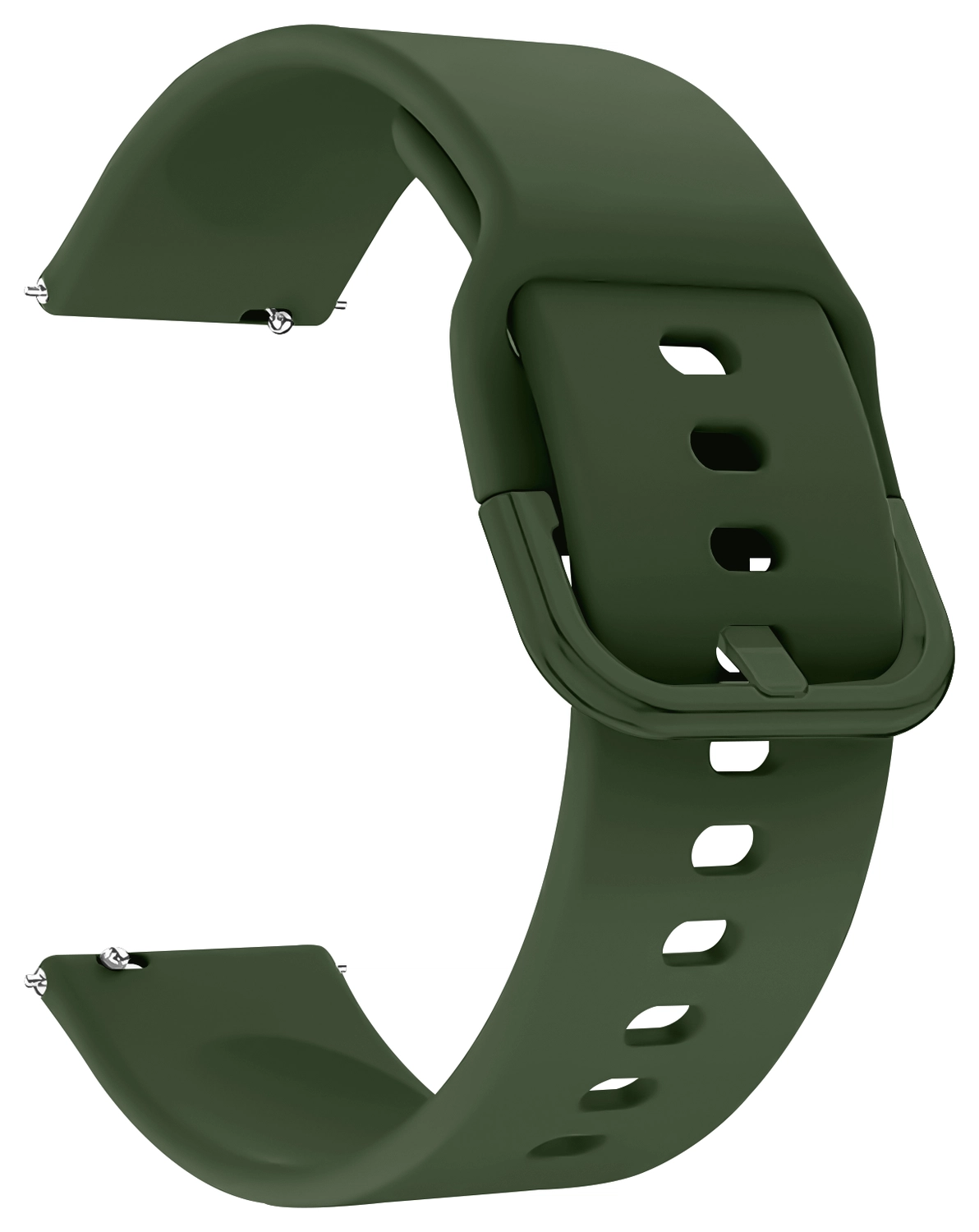 SBG Universeel Smartwatch / Horloge Bandje - Siliconen - 20MM - Groen afbeelding 7