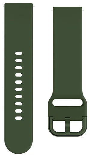 SBG Universeel Smartwatch / Horloge Bandje - Siliconen - 20MM - Groen afbeelding 8