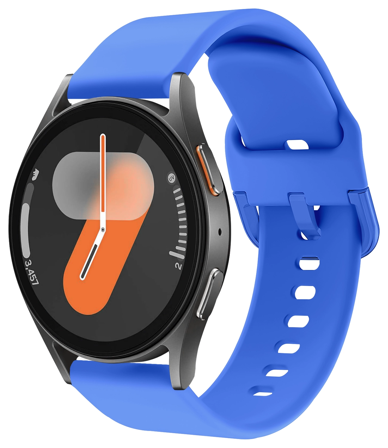 SBG Universeel Smartwatch / Horloge Bandje - Siliconen - 20MM - Blauw afbeelding 1