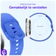 SBG Universeel Smartwatch / Horloge Bandje - Siliconen - 20MM - Blauw afbeelding 2