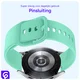 SBG Universeel Smartwatch / Horloge Bandje - Siliconen - 20MM - Mint Groen afbeelding 3