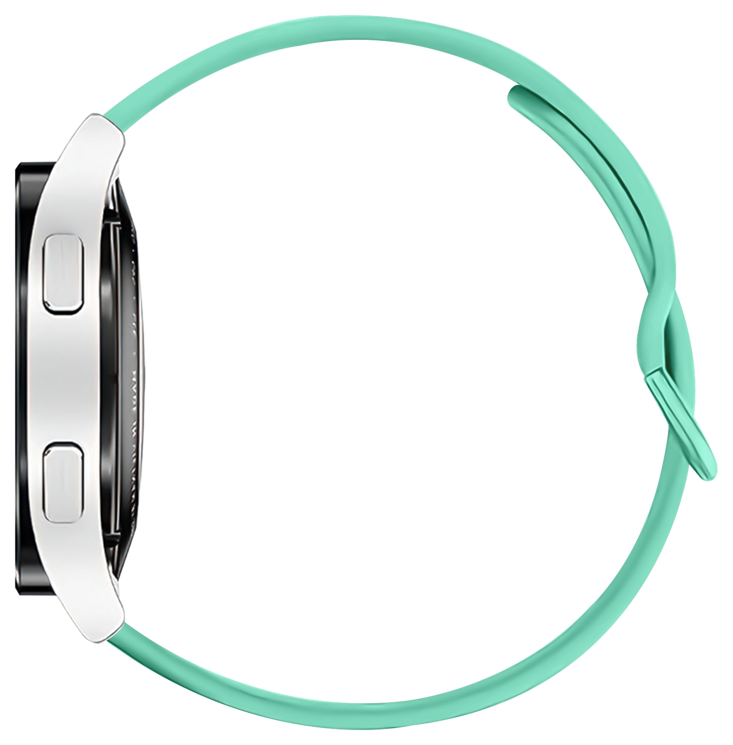SBG Universeel Smartwatch / Horloge Bandje - Siliconen - 20MM - Mint Groen afbeelding 10