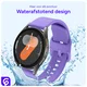 SBG Universeel Smartwatch / Horloge Bandje - Siliconen - 20MM - Lila afbeelding 6