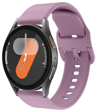 SBG Universeel Smartwatch / Horloge Bandje - Siliconen - 20MM - Paars