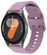 SBG Universeel Smartwatch / Horloge Bandje - Siliconen - 20MM - Paars