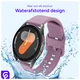 SBG Universeel Smartwatch / Horloge Bandje - Siliconen - 20MM - Paars afbeelding 6