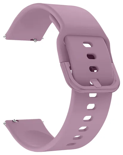SBG Universeel Smartwatch / Horloge Bandje - Siliconen - 20MM - Paars afbeelding 7