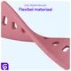 SBG Universeel Smartwatch / Horloge Bandje - Siliconen - 20MM - Roze afbeelding 5
