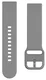 SBG Universeel Smartwatch / Horloge Bandje - Siliconen - 22MM - Grijs afbeelding 7
