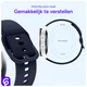 SBG Universeel Smartwatch / Horloge Bandje - Siliconen - 22MM - Midnight Blue afbeelding 2