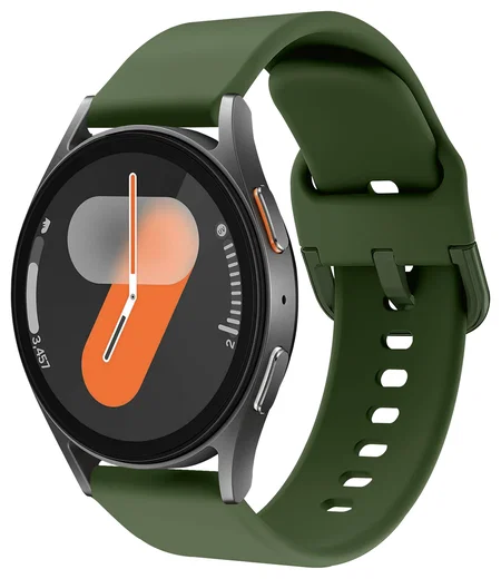 SBG Universeel Smartwatch / Horloge Bandje - Siliconen - 22MM - Groen afbeelding 1