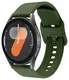 SBG Universeel Smartwatch / Horloge Bandje - Siliconen - 22MM - Groen
