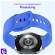 SBG Universeel Smartwatch / Horloge Bandje - Siliconen - 22MM - Blauw afbeelding 3