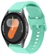 SBG Universeel Smartwatch / Horloge Bandje - Siliconen - 22MM - Mint Groen