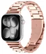 SBG RVS - Apple Watch Bandje - 1-11/SE - 38/40/41/42MM - Rose Goud afbeelding 1