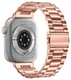 SBG RVS - Apple Watch Bandje - 1-11/SE - 38/40/41/42MM - Rose Goud afbeelding 6