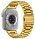 SBG RVS - Apple Watch Bandje - 1-11/SE - 38/40/41/42MM - Goud afbeelding 6