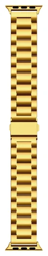 SBG RVS - Apple Watch Bandje - 1-11/SE - 38/40/41/42MM - Goud afbeelding 8