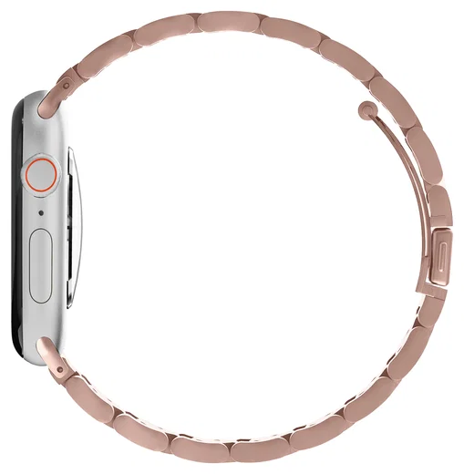 SBG RVS - Apple Watch Bandje - 1-11/SE/Ultra - 49/46/45/44/42MM - Rose Goud afbeelding 9