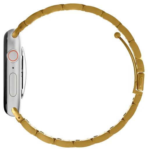 SBG RVS - Apple Watch Bandje - 1-11/SE/Ultra - 49/46/45/44/42MM - Goud afbeelding 9