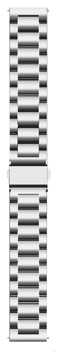 SBG RVS - Universeel Smartwatch / Horloge Bandje Schakels 20MM - Zilver afbeelding 8