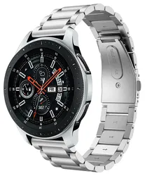 SBG RVS - Universeel Smartwatch / Horloge Bandje Schakels 22MM - Zilver afbeelding