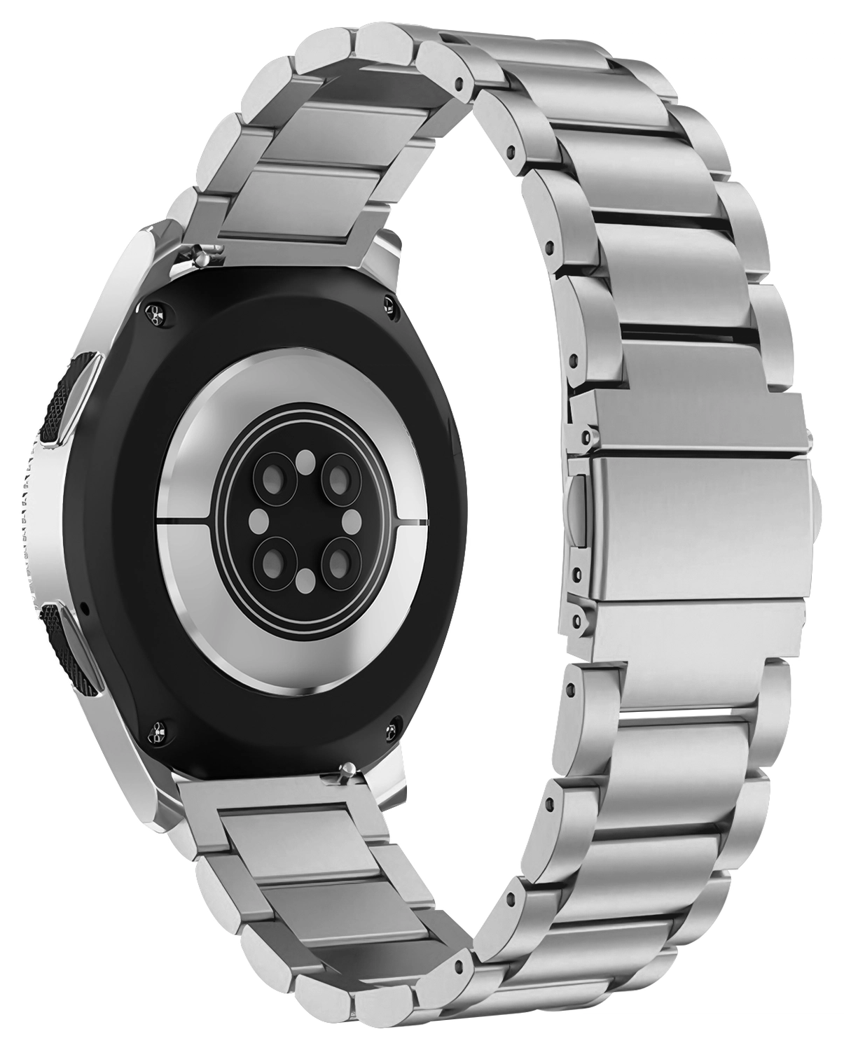 SBG RVS - Universeel Smartwatch / Horloge Bandje Schakels 22MM - Zilver afbeelding 6