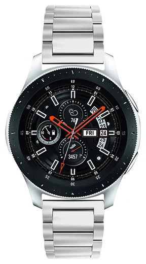 SBG RVS - Universeel Smartwatch / Horloge Bandje Schakels 22MM - Zilver afbeelding 7