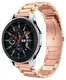 SBG RVS - Universeel Smartwatch / Horloge Bandje Schakels 22MM - Rose Goud afbeelding 1