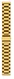 SBG RVS - Universeel Smartwatch / Horloge Bandje Schakels 22MM - Goud afbeelding 8