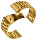 SBG RVS - Universeel Smartwatch / Horloge Bandje Schakels 22MM - Goud afbeelding 9