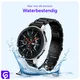 SBG RVS - Universeel Smartwatch / Horloge Bandje Schakels 22MM - Zwart afbeelding 3