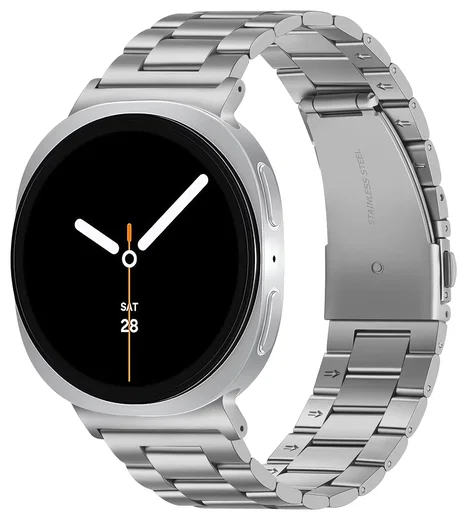 SBG RVS - Samsung Galaxy Watch 9 / 8 Bandje Schakels - Zilver afbeelding 1