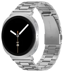 SBG RVS - Samsung Galaxy Watch 8 Bandje Schakels - Zilver afbeelding