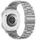SBG RVS - Samsung Galaxy Watch 9 / 8 Bandje Schakels - Zilver afbeelding 6