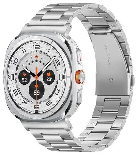 SBG RVS - Samsung Galaxy Watch Ultra / 2 Bandje Schakels - Zilver afbeelding 1