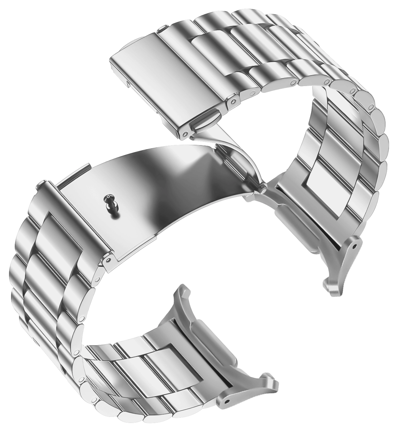 SBG RVS - Samsung Galaxy Watch Ultra / 2 Bandje Schakels - Zilver afbeelding 8