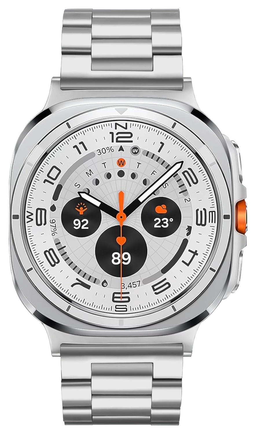 SBG RVS - Samsung Galaxy Watch Ultra / 2 Bandje Schakels - Zilver afbeelding 10