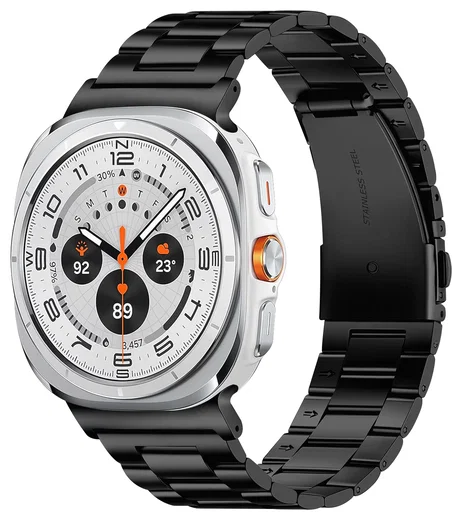 SBG RVS - Samsung Galaxy Watch Ultra Bandje Schakels - Zwart afbeelding 1