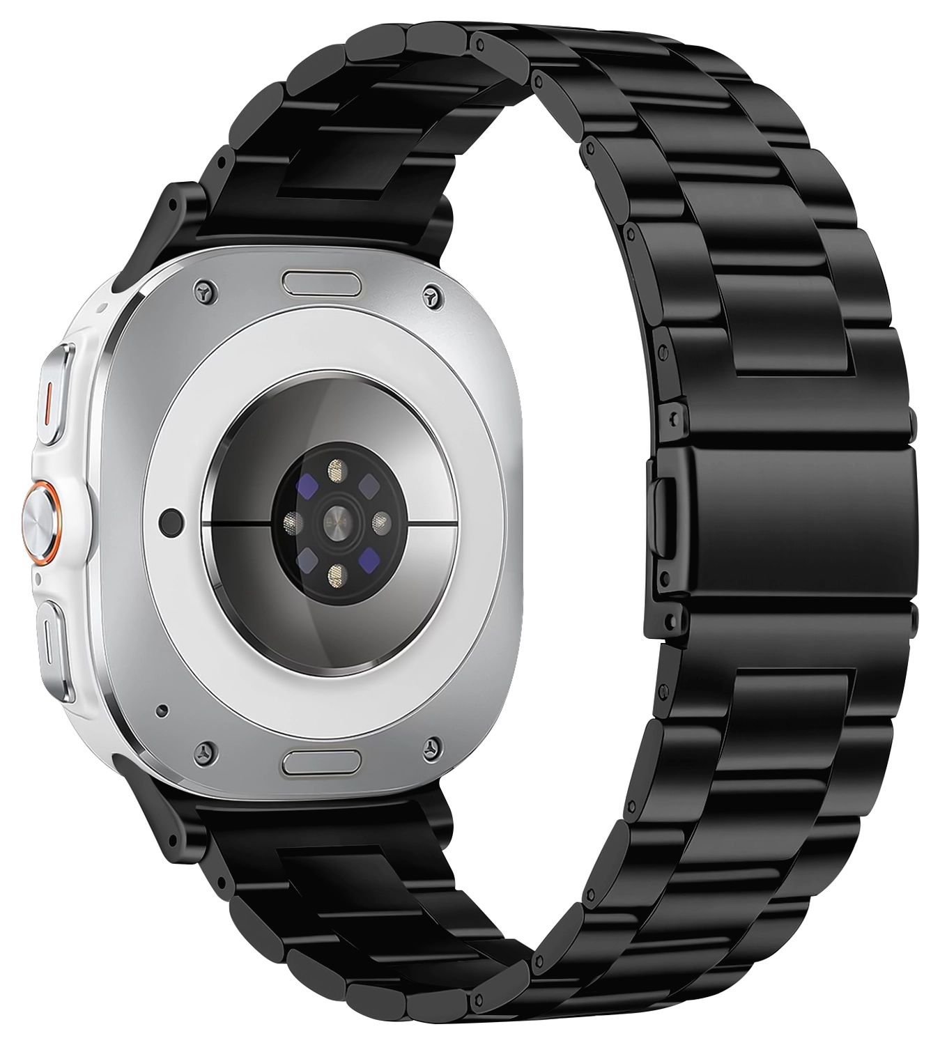SBG RVS - Samsung Galaxy Watch Ultra Bandje Schakels - Zwart afbeelding 6