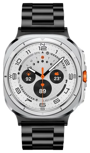 SBG RVS - Samsung Galaxy Watch Ultra Bandje Schakels - Zwart afbeelding 10