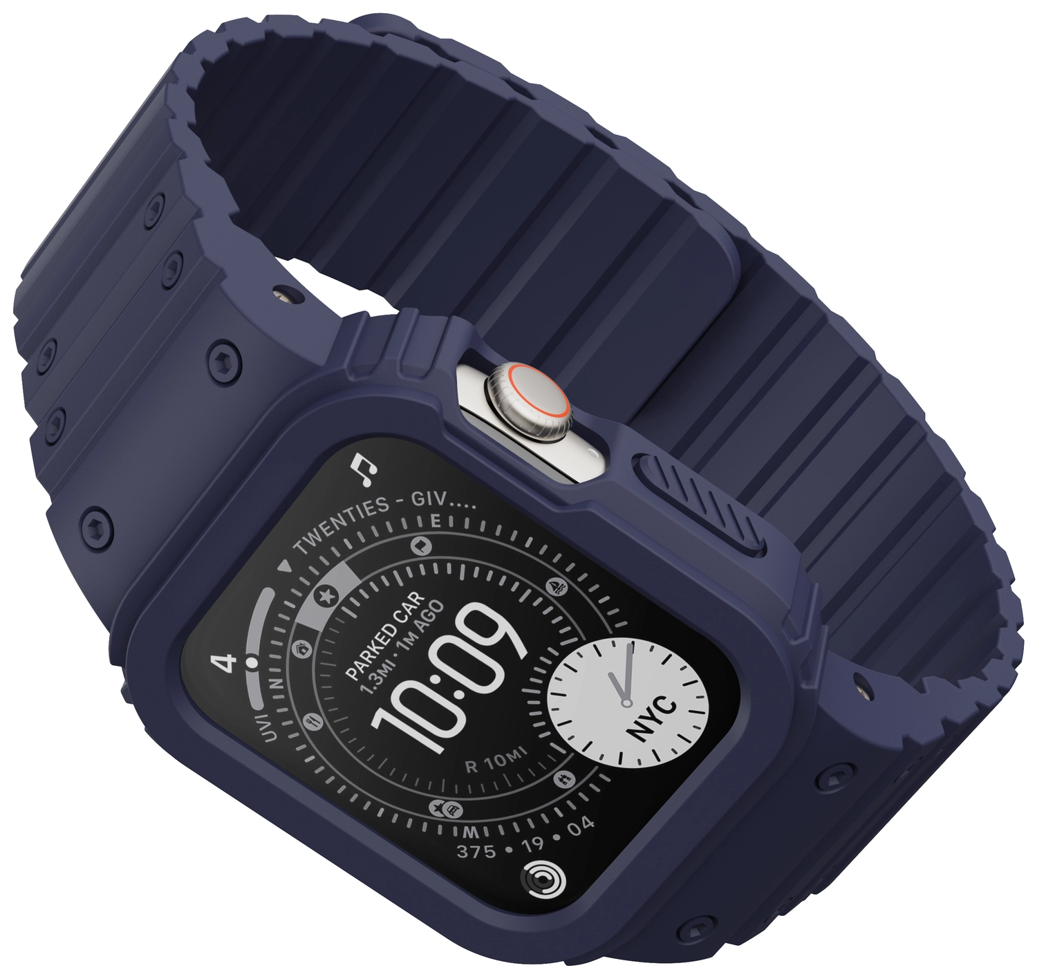 Buddi Forge - Apple Watch 40/41MM - Bandje & Hoesje Blauw afbeelding 15