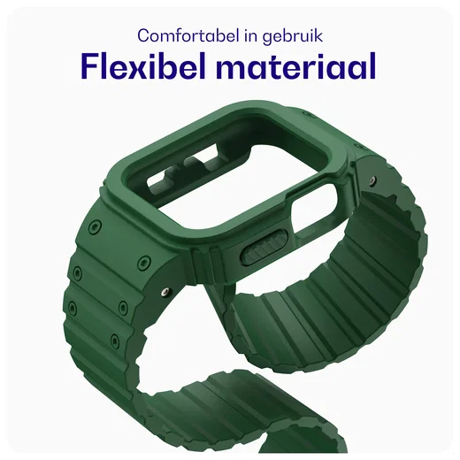 Buddi Forge - Apple Watch 40/41MM - Bandje & Hoesje Groen afbeelding 6